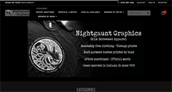 Desktop Screenshot of nightgauntgraphics.com